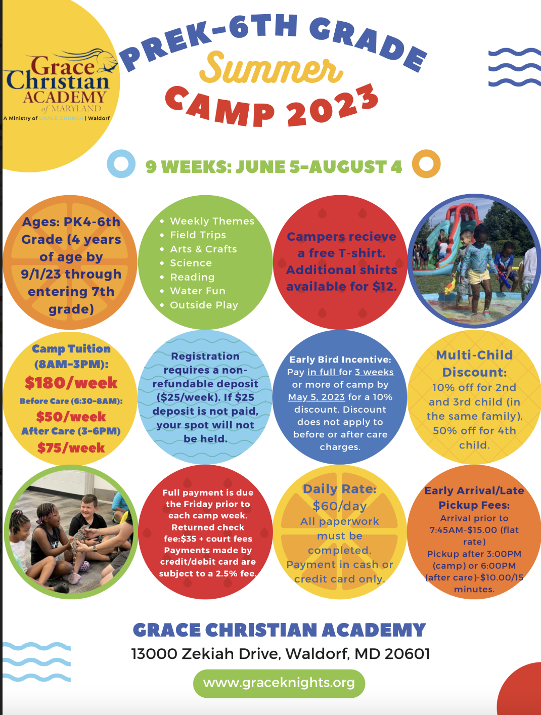 Summer Camp Grace Christian Academy